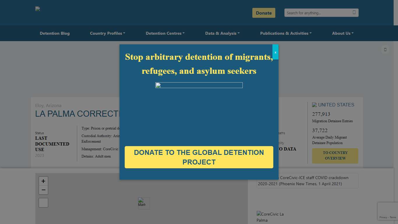 Detention centre - Global Detention Project | Mapping immigration detention around the world