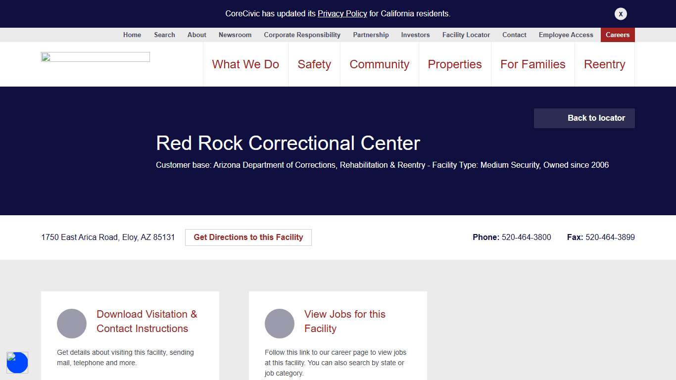 Red Rock Correctional Center
